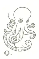 octopus tattoo design idea