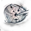 8 Ball tattoo design idea
