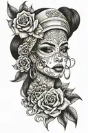 daughter tattoo design idea