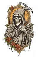 grim-reaper tattoo design idea