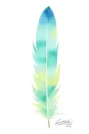 feather tattoo design idea