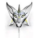 Anubis tattoo design idea