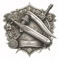 sword tattoo design idea