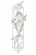 fish tattoo design idea