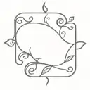 henna tattoo design idea