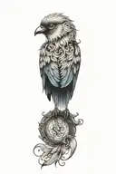 bird tattoo design idea