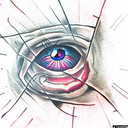 Evil Eye tattoo design idea