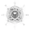 Infinity Symbol tattoo design idea