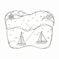 nautical tattoo design idea