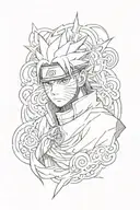 Naruto tattoo design idea