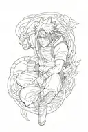 Naruto tattoo design idea