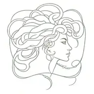 medusa tattoo design idea