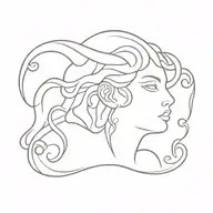 medusa tattoo design idea