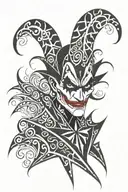 joker tattoo design idea
