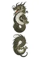 dragon tattoo design idea