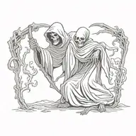 grim-reaper tattoo design idea