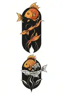 fish tattoo design idea