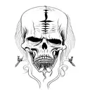 Death Eater tattoo design idea