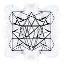 Triangle tattoo design idea