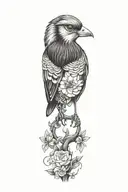 bird tattoo design idea