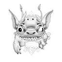 Lilo and Stitch tattoo design idea