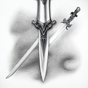 Sword tattoo design idea