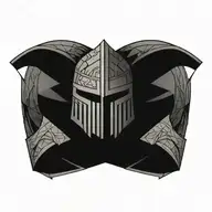 spartan tattoo design idea