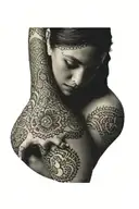 henna tattoo design idea