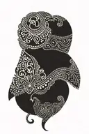 henna tattoo design idea