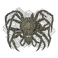 spider tattoo design idea