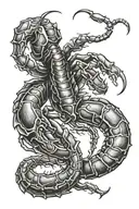 scorpio tattoo design idea