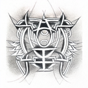 Ankh Symbol tattoo design idea