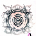 Ankh Symbol tattoo design idea