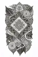 henna tattoo design idea