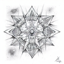 Star tattoo design idea