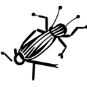 cricket insect tattoo design idea