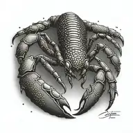 scorpion tattoo design idea