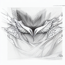 Wing tattoo design idea