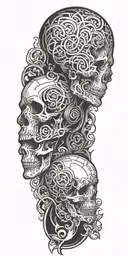 religious tattoo design idea