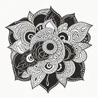 henna tattoo design idea
