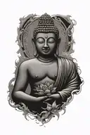 buddha tattoo design idea