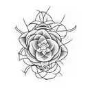 Vine tattoo design idea