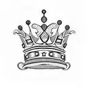 Queen's Crown tattoo design idea