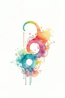 semicolon tattoo design idea