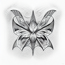 Diamond tattoo design idea