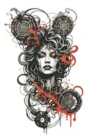 medusa tattoo design idea