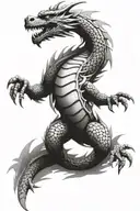 dragon tattoo design idea