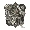 henna tattoo design idea