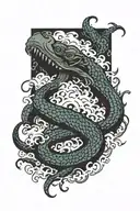 kraken tattoo design idea