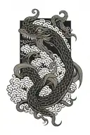 kraken tattoo design idea